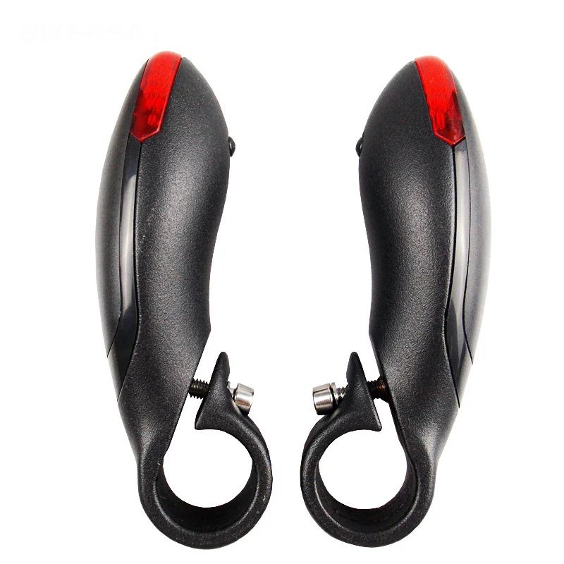 

Mountain Bike Steering Handlebar Lamp LED with Light Deputy Aluminum Horn Handle Safety Warning Bicycle Equipment Accessories
