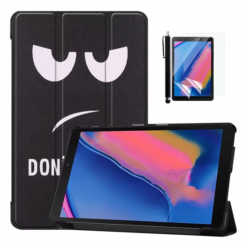 Для Samsung Galaxy Tab A 8,0 с S Pen ультра цветной рисунок умный чехол для Galaxy Tab A 8,0 с S Pen P200 P205 - Цвет: DYJ