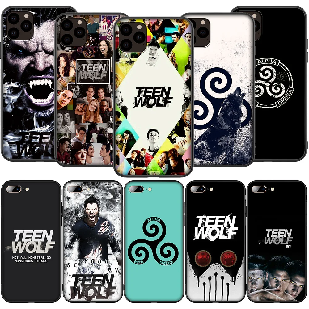 Lavaza K134 прочный Чехол TEEN WOLF силиконовый мягкий чехол для iPhone 12 11 Pro XS Max XR X 8 7 6 6S Plus 5 5S
