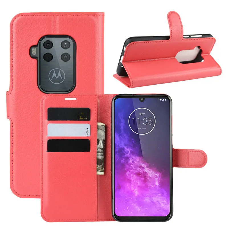 Для Motorola One Zoom кошелек чехол для телефона Moto One Zoom для Motorola One power Флип кожаный чехол для телефона ETUI COQUE Fundas