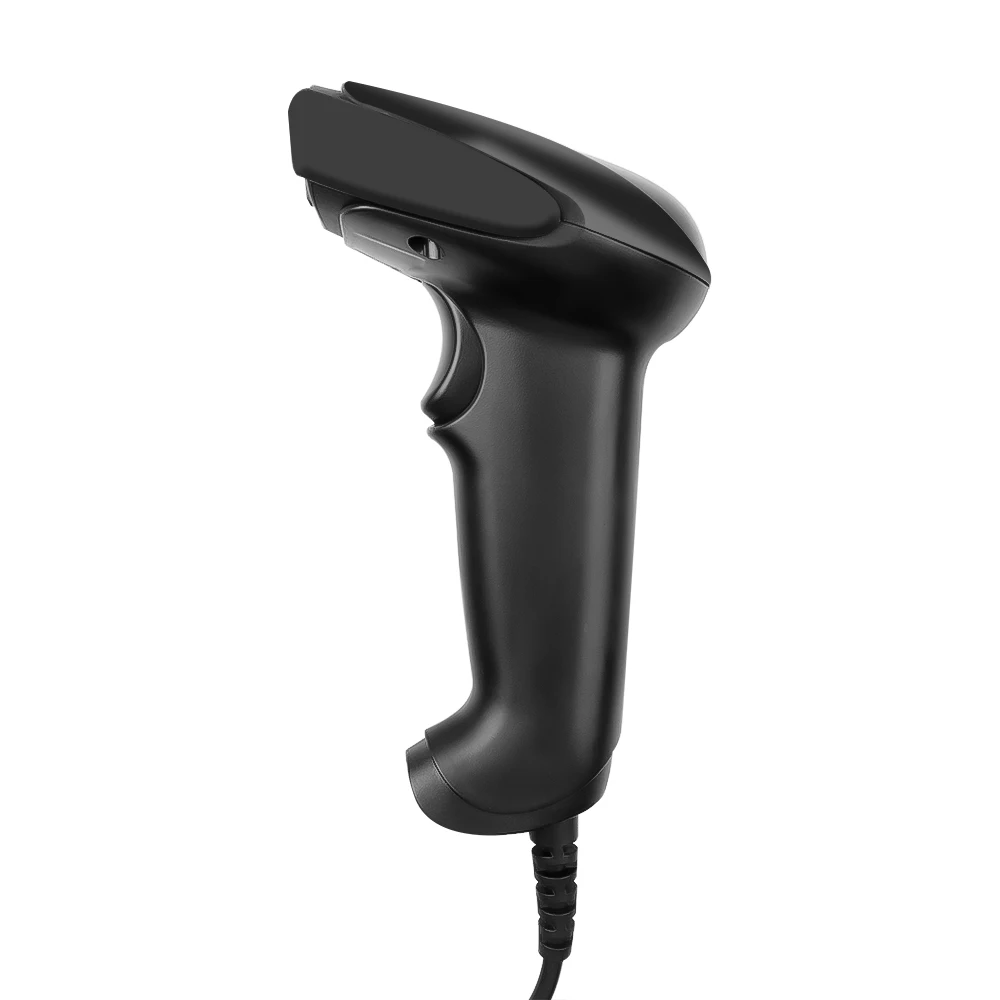 USB лазерный сканер штрих-кода USB проводной портативный высокочувствительный портативный сканер штрихкодов 1D Сканирование штрих-кода черный для pos-системы