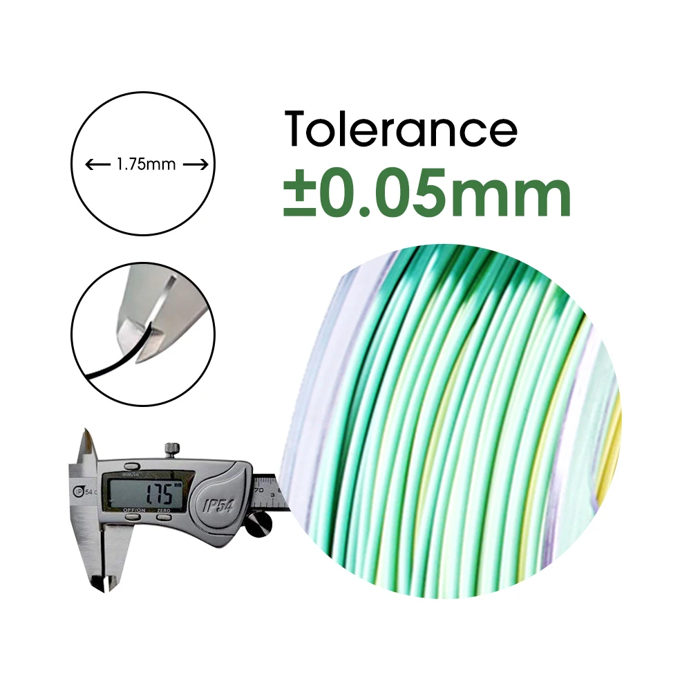 eSUN Silk PLA Rainbow 1.75mm 3D Filament 1KG – eSUN Offical Store