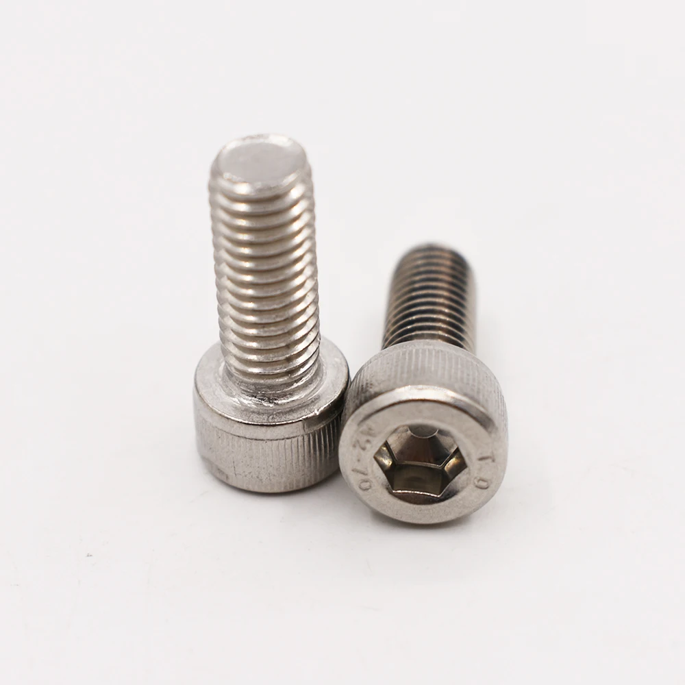 18-8 Metric 5 pcs Hex Socket Drive AISI 304 Stainless Steel M12-1.75 X 30mm Socket Head Cap Screws DIN 912