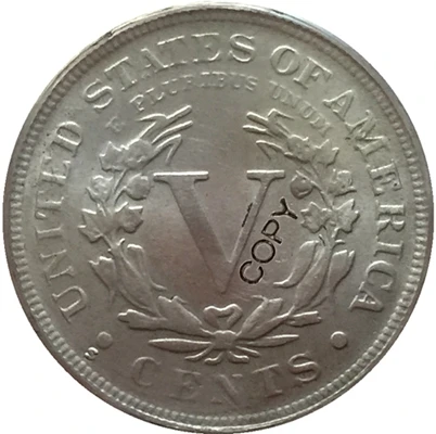 1912-S США 32 монеты LIBERTY HEAD никель пять центов копии монет - Цвет: 1912-S