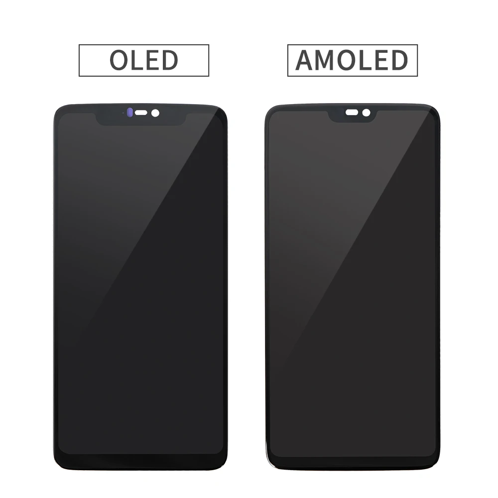AMOLED 6,2" для Oneplus 6 жк-дисплей сенсорный экран дигитайзер сборка для Oneplus 6 дисплей для One Plus 6 1+ 6 замена жк-дисплея
