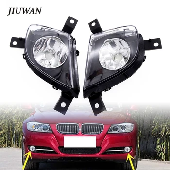 

1 Pair Left/Right Car Front Bumper Fog Light Housing Transparent Lens Driving Fog Lamp Cover For BMW E90 E91 328i 335i 2009-2011