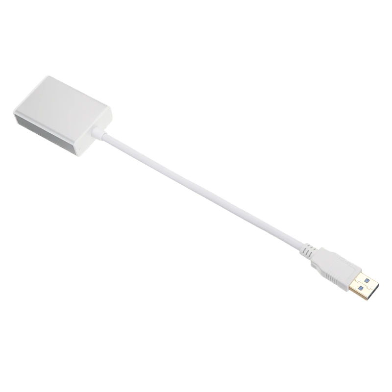 1080P USB 3,0 к HDMI адаптер видео графические адаптеры 5,0 Гбит/с высокоскоростной преобразователь 150 мм кабель подходит для ПК HDTV HD