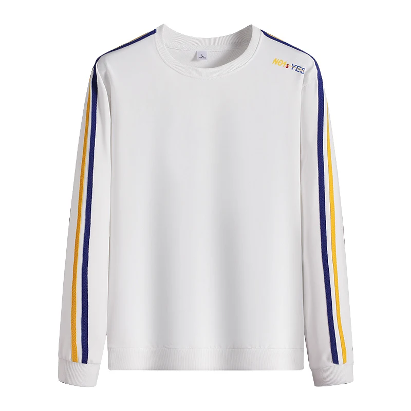 

Brand Fashion Men Long Sleeve Tops Solid Color O-neck Male Casual Tees Spring Autumn Clothing 4 Colors Size M-4XL