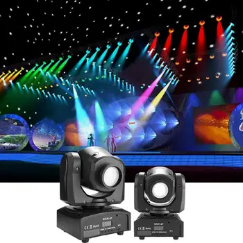

Stage Light US Plug 110V 50W LED Stage Lamp Colorful Light with Remote Control for KTV Dancing Party Disco