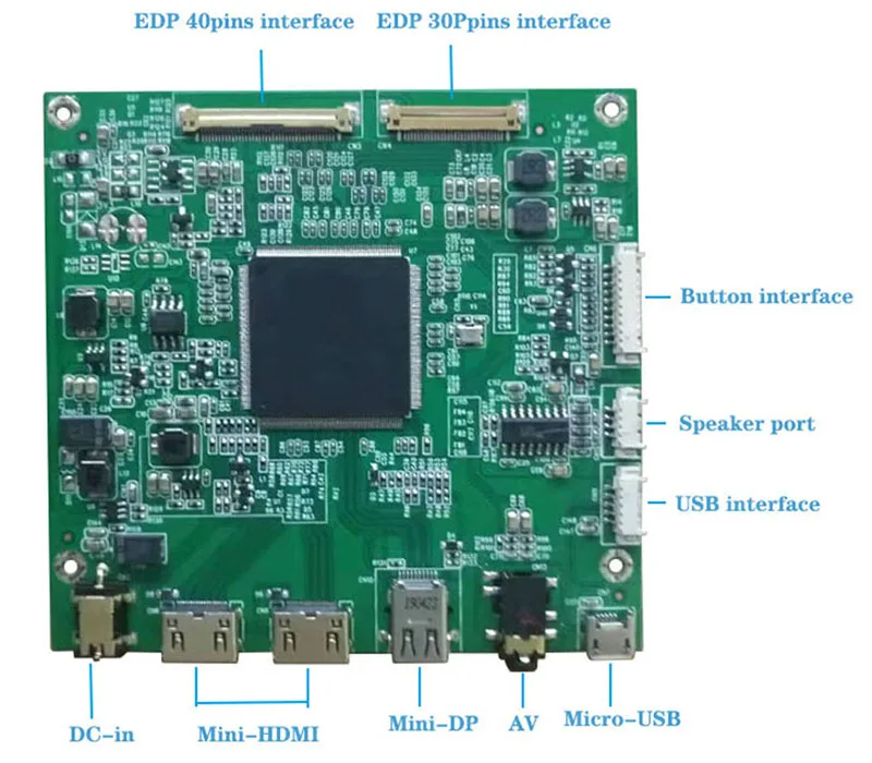 15,6 дюймовый 4k hd 3840*2160 led ЖК-дисплей с системная плата управления Поддержка HDMI DP USB интерфейс может DIY расширить экран