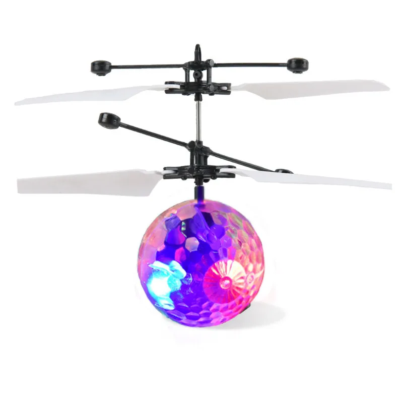 손 제어 적외선 유도 Quadcopter Dron 어린이 원격 제어 헬리콥터 비행기 비행 공 장난감 깜박이 불빛