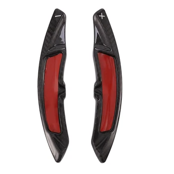 

Premium Real Carbon Fiber Paddle Shifter Extensions Fit for Panamera Macan Cayenne 911 718