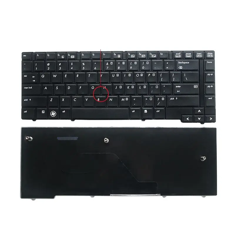 Yaluzu Eua Novo Teclado para hp Elitebook 8440p 8440w 8440 Portátil Preto Teclado de substituição - Imagem 4