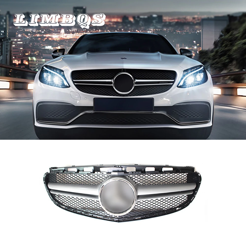 Передняя Спортивная решетка для гриля автомобиля для Benz W212 серии- спортивный стиль бампер украшение глянцевая черная передняя решетка