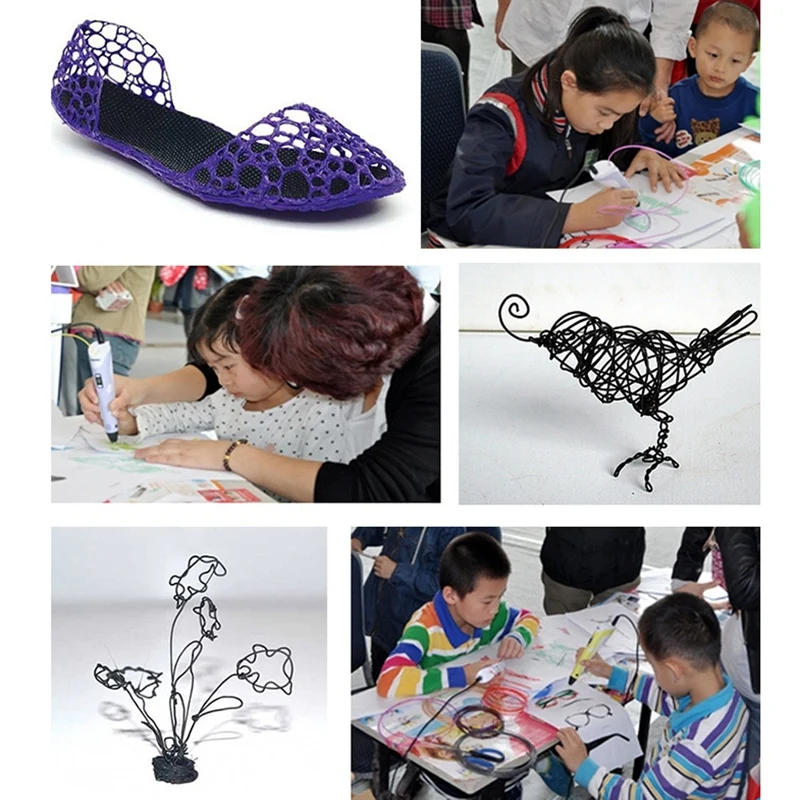  Myriwell 3D Pen Wireless Charging Portable 3D Magic Pen Fourth-Generation 3.7V 1500MAH Kids Intelli