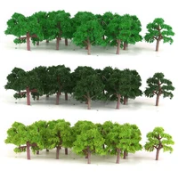 25x Z SCALE Model Train Trees Street Layout Garden Landscape Wargame Diorama 1