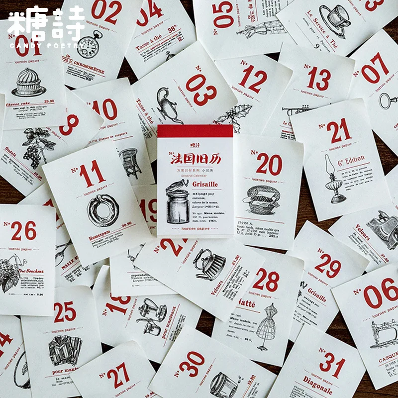 Mohamm 40mmx60mm 31sheets Daily Payment Series Portable Sticky