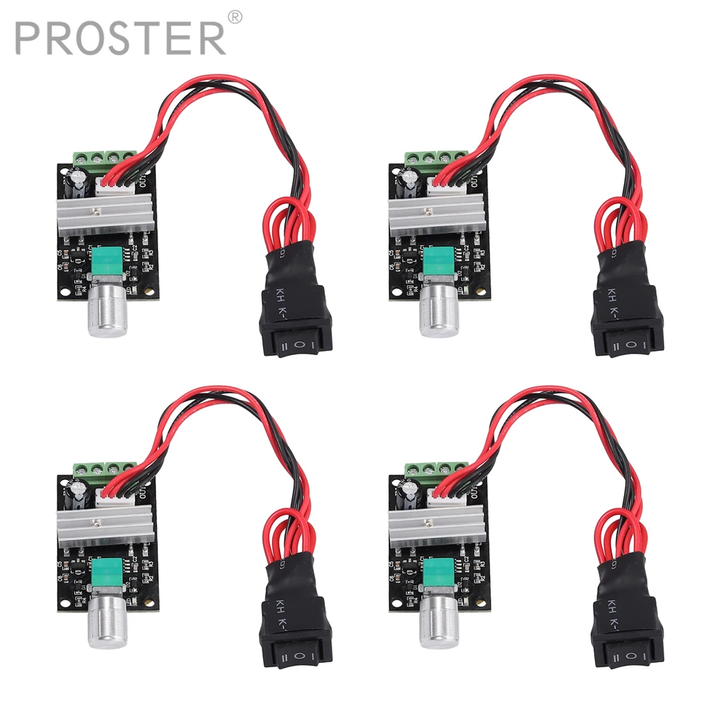 PROSTER 4 шт. для PWM контроллер скорости двигателя DC6-28V Высококачественная печатная плата высокая твердость износостойкость