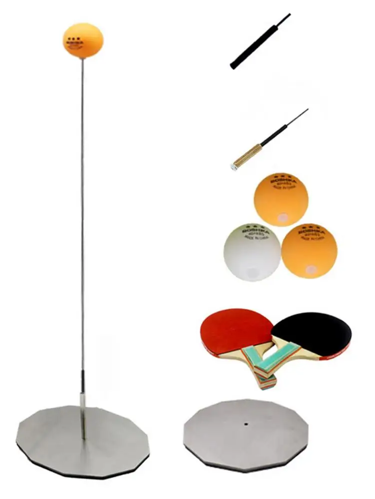 Elastic Soft Shaft Table Tennis for Indoor or Outdoor Play Leisure Sports Table Tennis Paddle Trainer Supplies