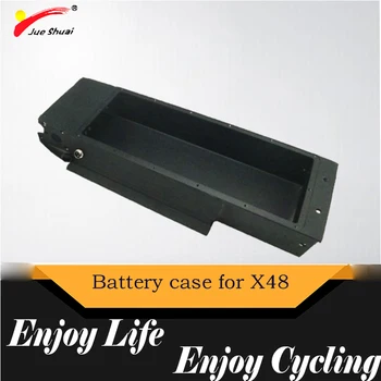 

Black Battery Case for X48 Electric Scooter High toughness strong heat dissipation Alloy Rear Fork Electric Scooter Accessories