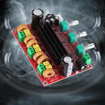 

TPA3116D2 2.1 Digital Audio Amplifier Board DC 24V 80Wx2+100W Subwoofer 3 Channel Amplificador Module for 4-8 Ohm Speaker