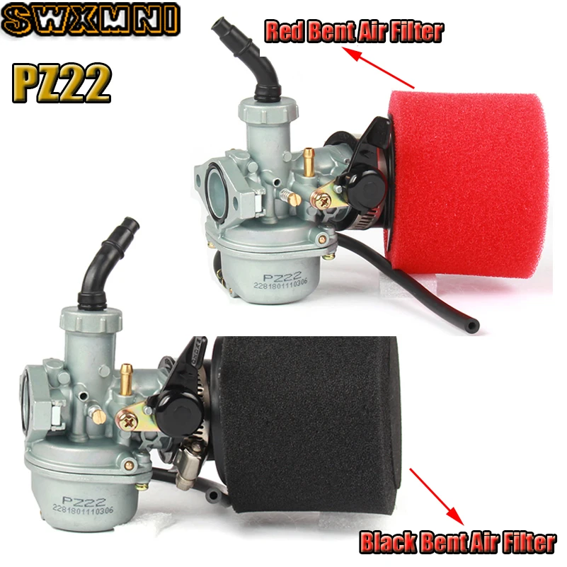 PZ22 22 мм Карбюратор с 38 мм воздушный фильтр для парка 125cc KAYO Apollo BSE Xmotos Kandi/dust/ATV обезьяна мотоциклы
