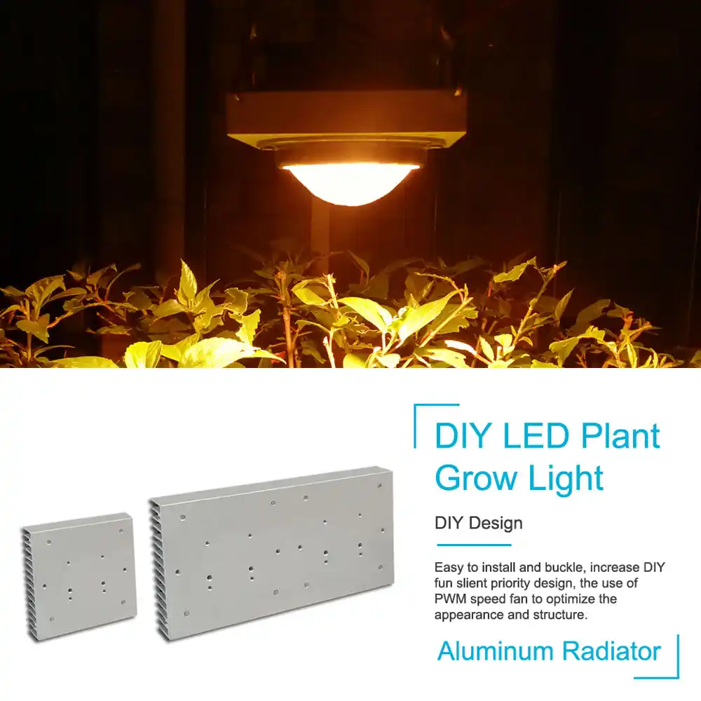 50w 80w 100w 120w 200 w disipador de aluminio led radiador con ventilador lampara disipador de calor de refrigeracion diy 80 120 de 200 w vatios