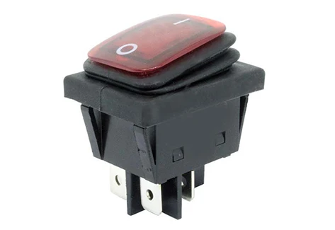 kcd4-201N ON OFF 4 pins Waterproof rocker switch