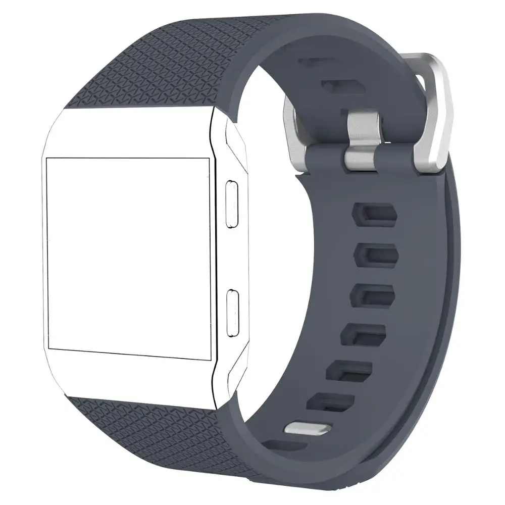 Силиконовый спортивный ремешок для часов Fitbit ionic, Смарт-часы, регулируемый сменный Браслет, ремешок для Fitbit, аксессуары для ионных браслетов