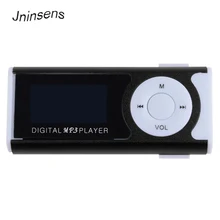 Высококачественный мини-клип ЖК-экран MP3 музыкальный плеер MP3 плеер с фонариком Поддержка TF карта+ наушники