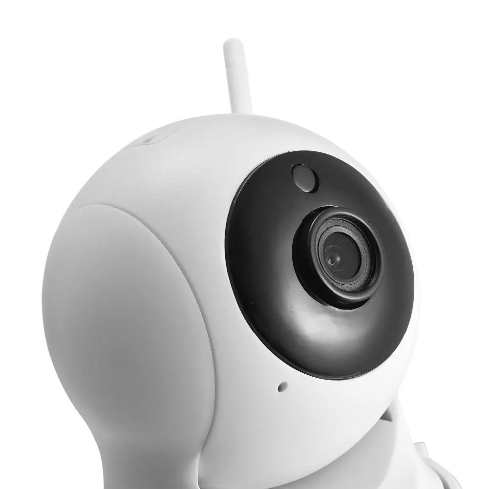 Kuulee Wireless Home Smart Security Camera WiFi Wireless Security Surveillance IP Camera Motion Detection Mini Pan 720P/1080P