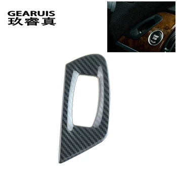 

Car Styling carbon Fiber Keyhole decorative ring Ignition Key Lock Panel Covers Trim Stickers For BMW X5 X6 E70 E71 Accessories