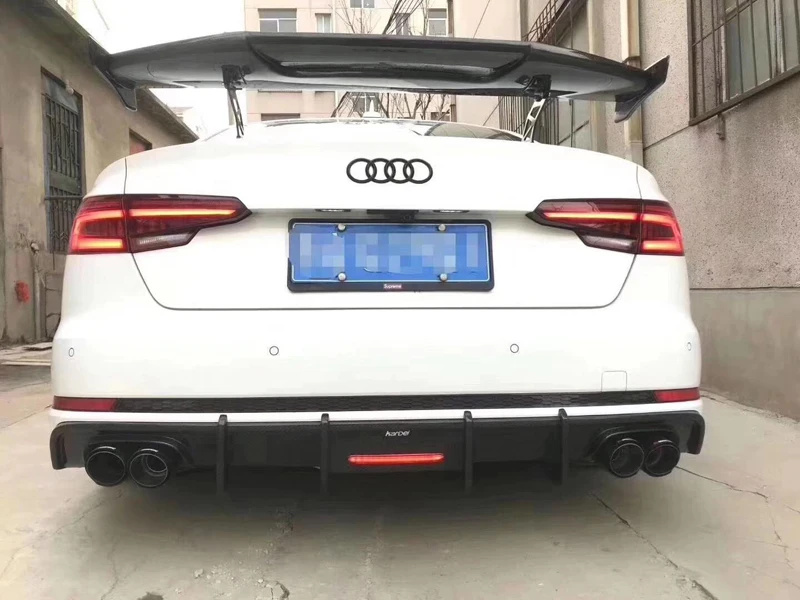 Спойлер из углеродного волокна для AUDI A3 S4 A5 S5 A6 A7 A8 TT R8 MAD style
