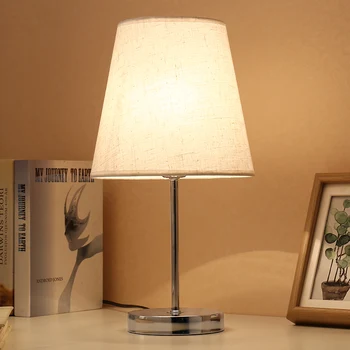 

Crystal Table Lamps LED Bedside Lamp Lamp Bedroom Living Room Lights Study Book Light Vanity Table Light E27 EU Plug WF10807
