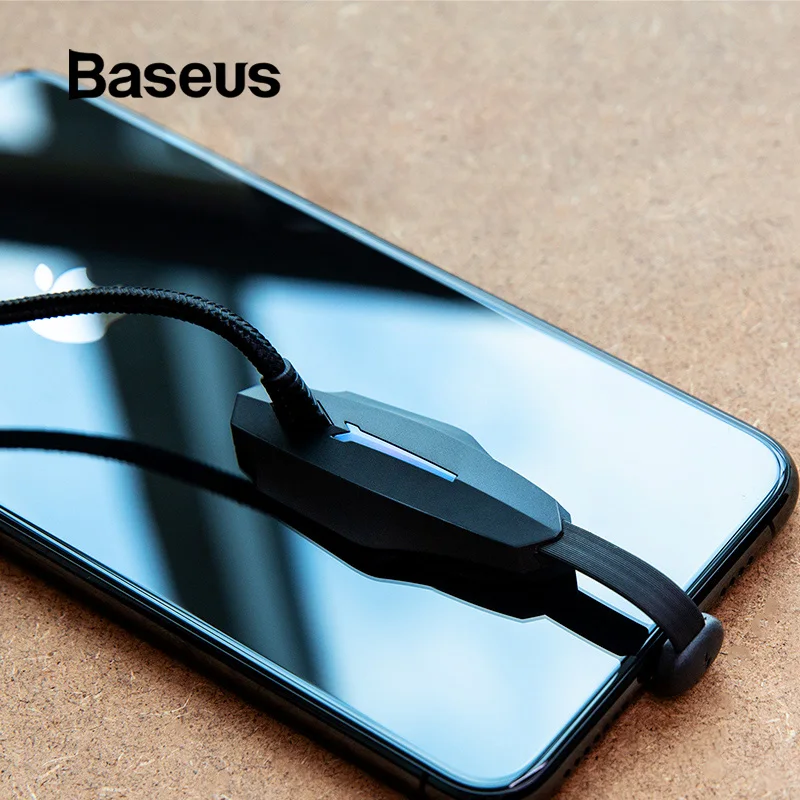 

Baseus USB Type C Cable for iPhone XR XS USB Cable Elbow Light Fast Charging Type C Cable for Samsung S10 S9 Charger Data Cable