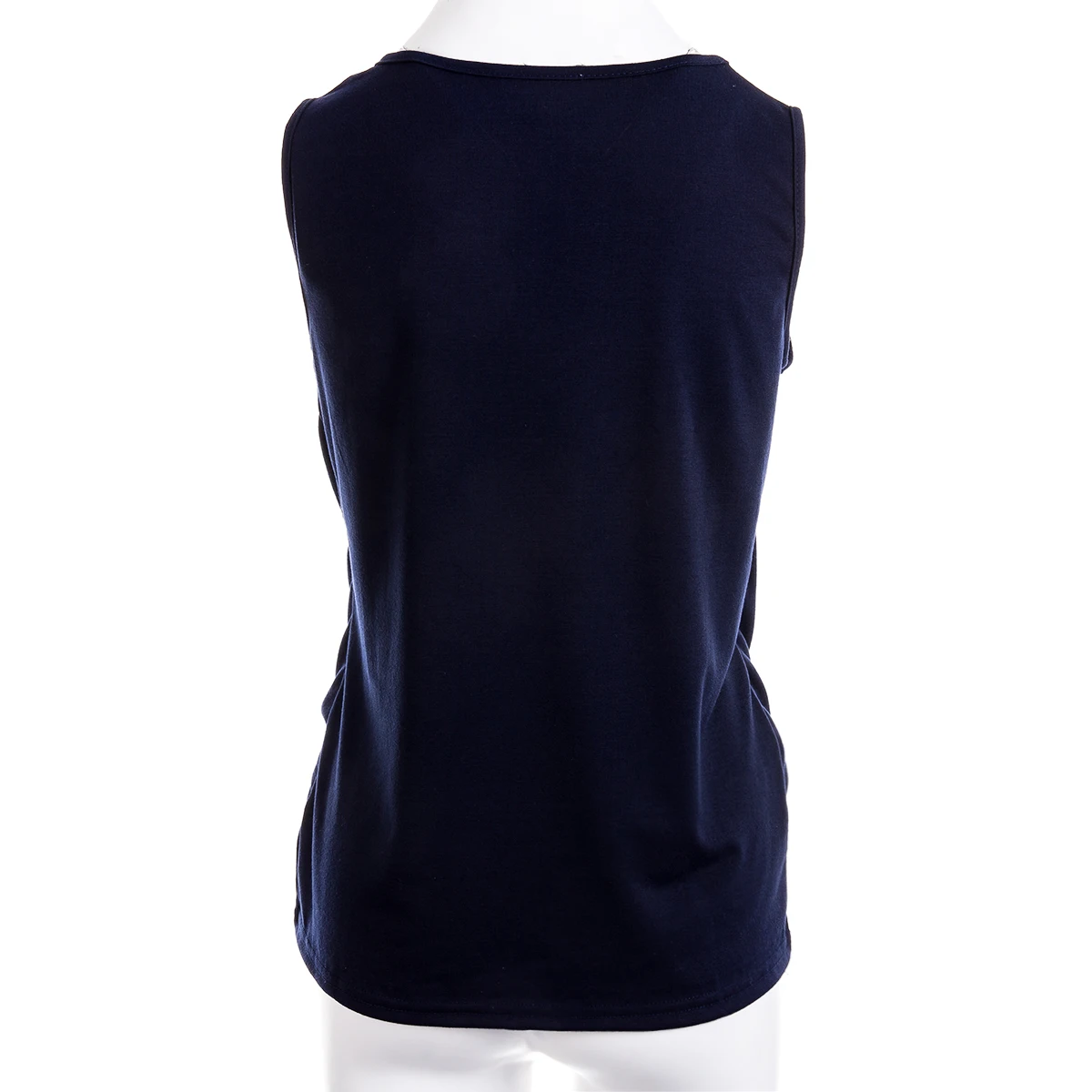 Мода женщин материнства Твердые кенгуру карман V шеи Топ без рукавов, жилет Футболка Блузка