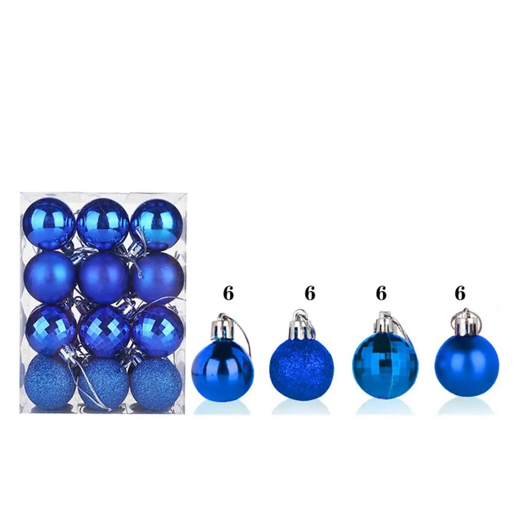 Christmas Tree Hanging Ball Beautiful Painted Ball Party Supplies for Family Gathering Christmas Party Decoration