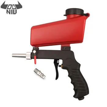 

DANIU Portable Gravity Pneumatic Sandblasting Guuns 90psi Adjustable Small AIir Blasting Machine Derusting Sandblasting Spray