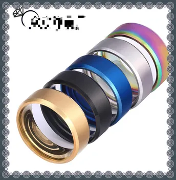 

2020 Fashion Europe and America Titanium Steel Simple Wide Matte Brushed Men Ring High-End for Making