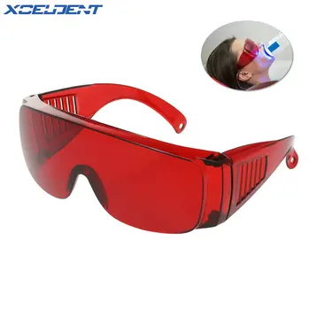 

5 pcs/set Dental Goggle Glasses for Curing Light Teeth Whitening Protection Eye Dentistry Tools Red