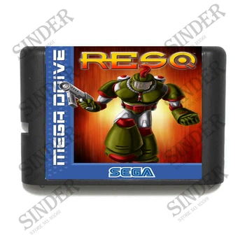 

RESQ 16 bit MD Game Card For Sega Mega Drive For Genesis