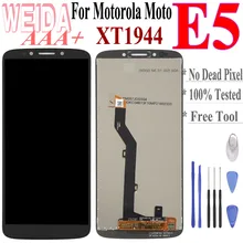 5," для moto rola moto E5 XT1944 ЖК-дисплей кодирующий преобразователь сенсорного экрана в сборе запасные части для moto E5 lcd