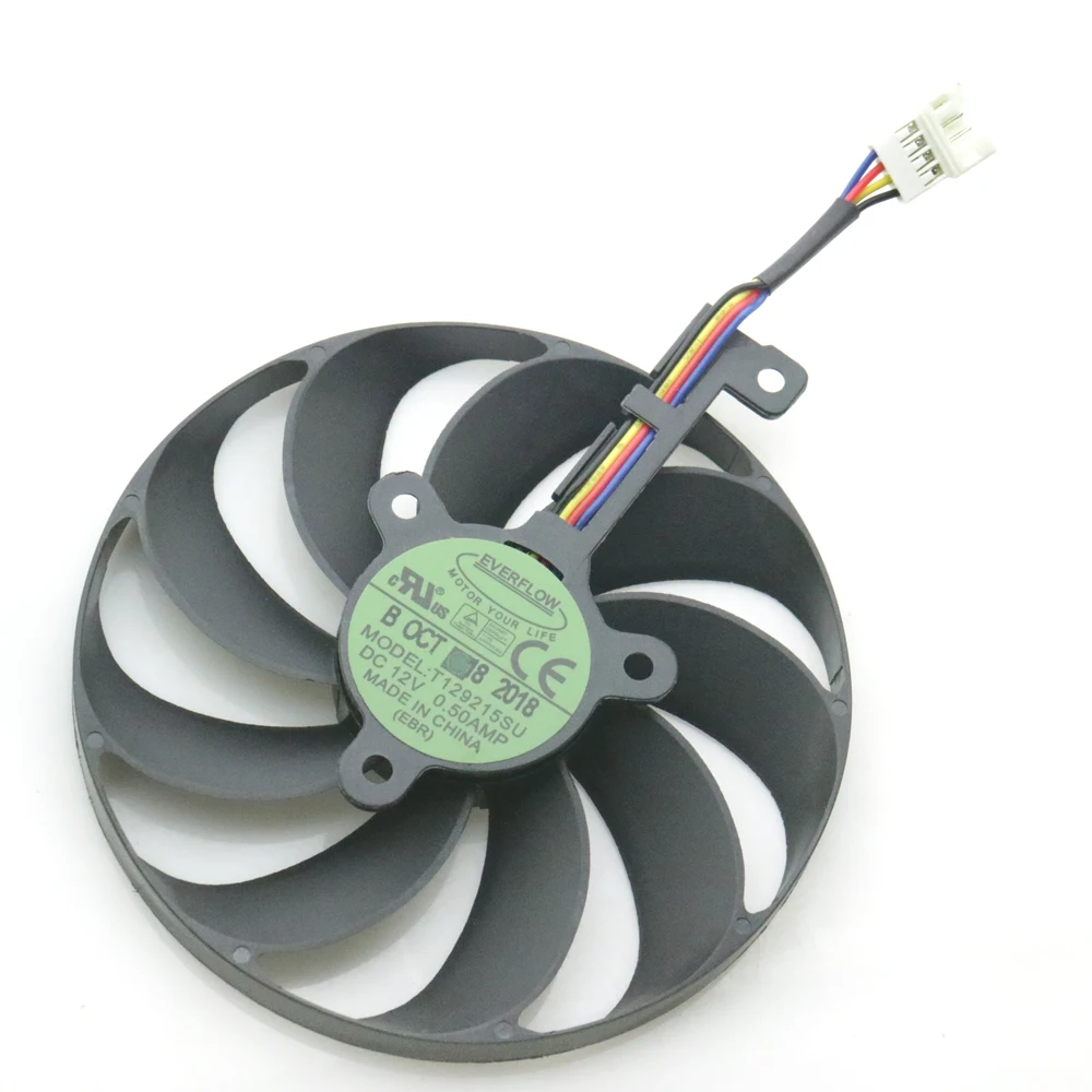 PLD09210S12H T129215SU 12V 88mm For ASUS ROG STRIX-RTX 2070 RTX2080 ROG-STRIX-RTX2070S SUPER Graphics Card Cooling Fan
