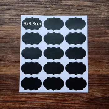 

4 Styles Stationery Spice Sticker Jar Sticker Kitchen Labels Removable Label Stickers Organizer Storage Bottles Jars Stickers