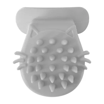 

Chewing Non Toxic Soft Silicone Home Washable Play Grooming Lick Brush Massage Kitten Funny Portable Pet Supplies