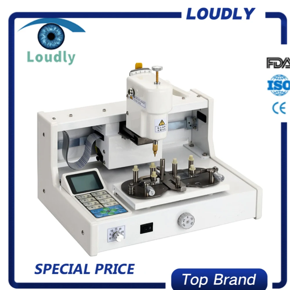 Loudly brand Higher quality Optical Laboratory Equipment Auto Drilling