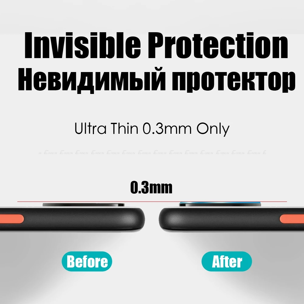 Прозрачная защитная пленка для задней камеры из закаленного стекла Google Pixel 4 4a 3a 3 2