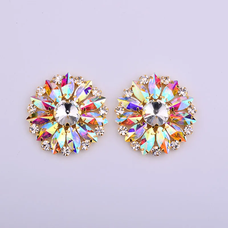 JUNAO-43mm-Big-Sewing-Crystal-AB-Claw-Rhinestones-Applique-Flower-Flatback-Strass-Sew-On-Glass-Stones (4)