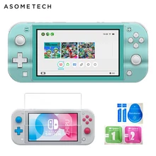 Жесткий Чехол для ПК с кристаллами для nyd Switch Lite прозрачный чехол для nintendo Switch Mini screen Закаленное стекло пленка NS