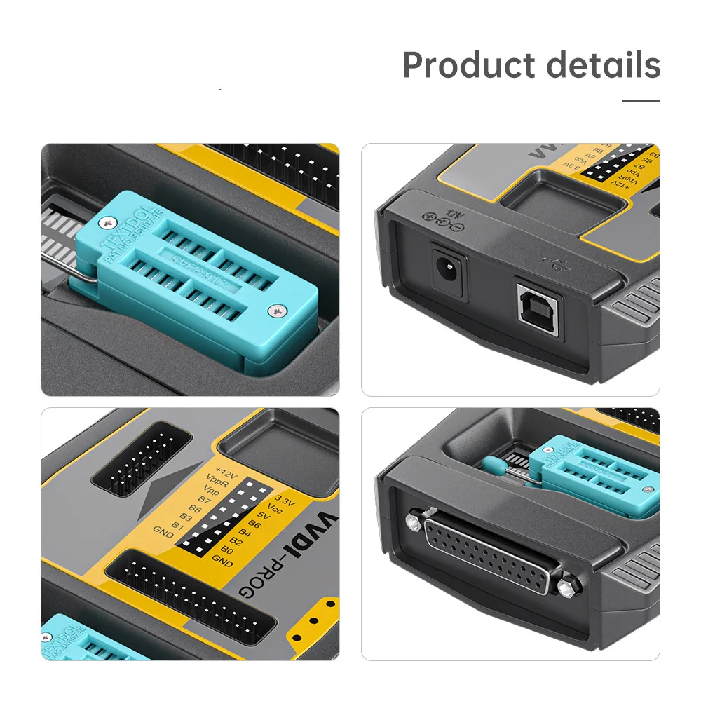 Программатор Xhorse VVDI Prog V4.9.8 инструмент для автомобильных ключей BMW программатор